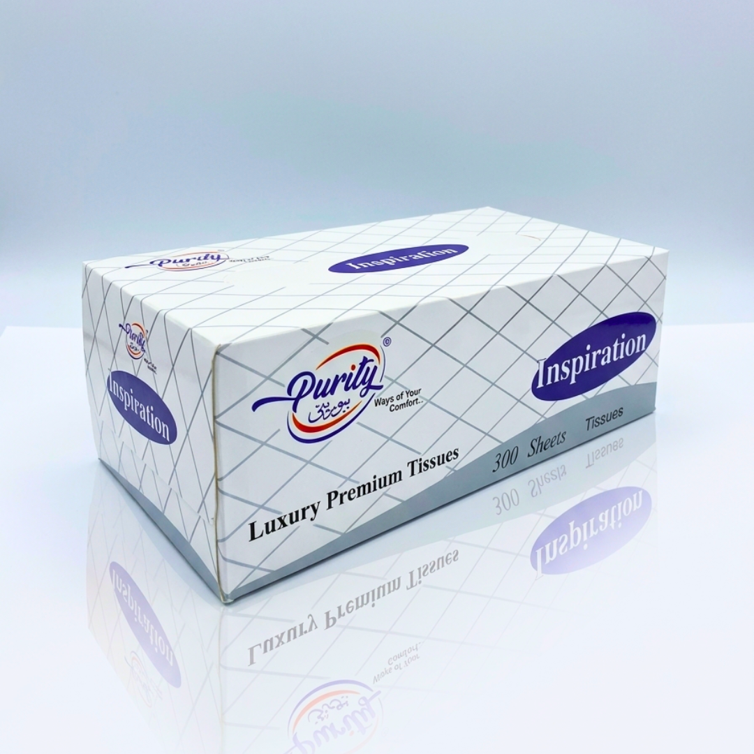 Purity "Inspiration" Luxury Premium Tissues (300 Sheets)
