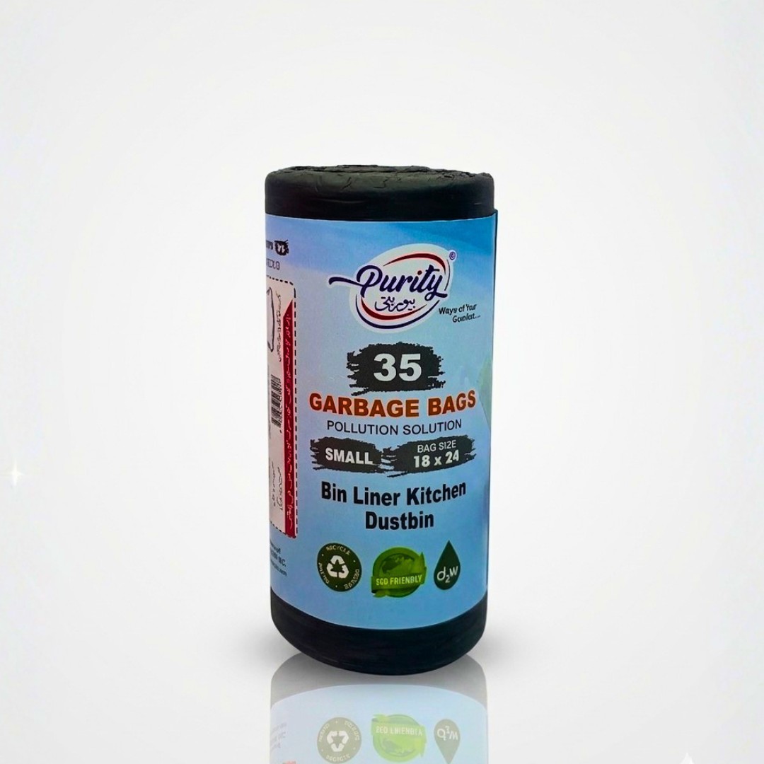 Purity Small 18x24 Garbage Bags (Pack of 35)