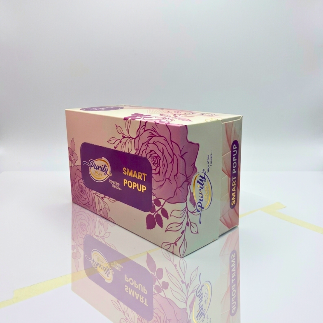Purity Smart Pop Up Tissue – Easy Dispense & Everyday Convenience