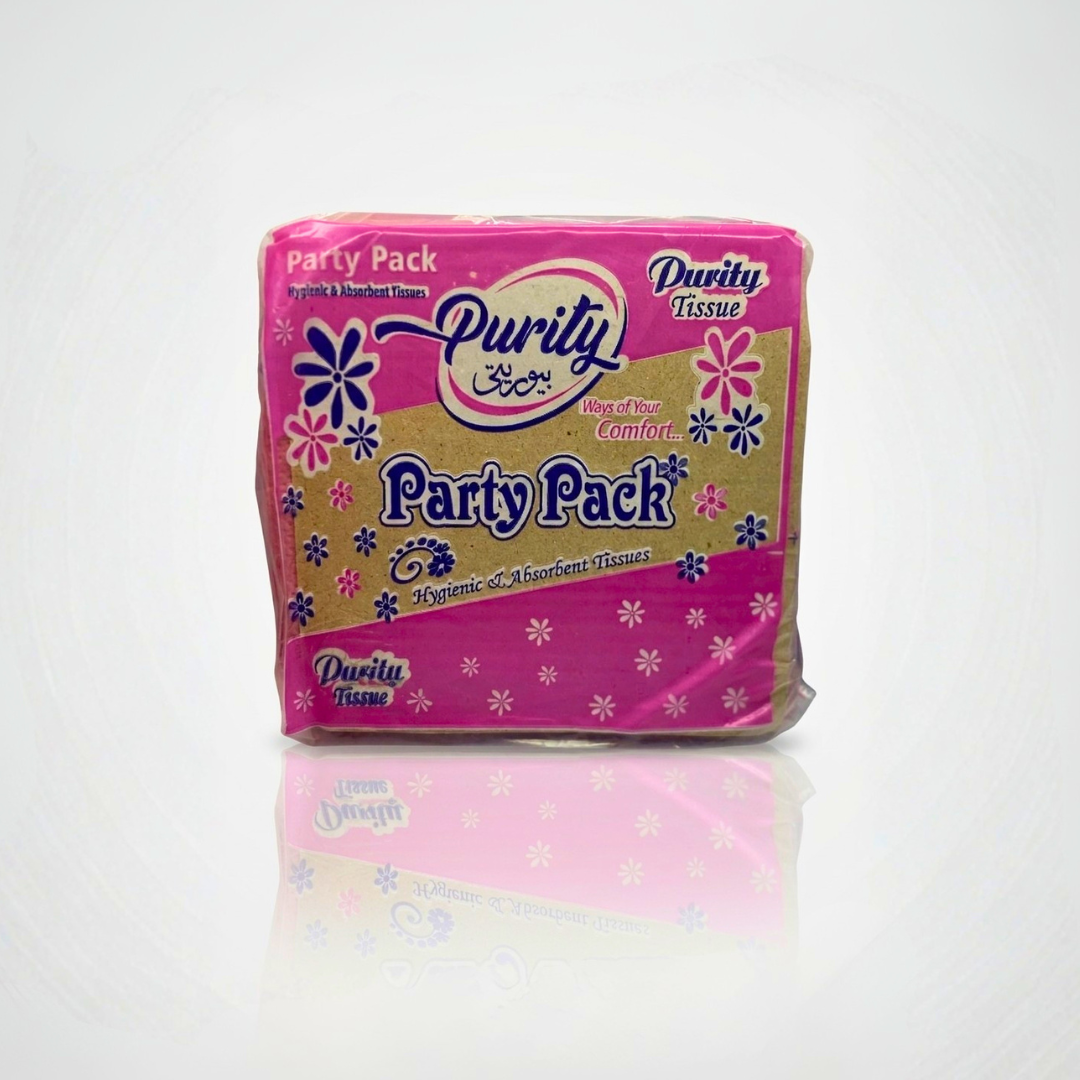 Purity Pink Party Pack Tissues – Soft & Convenient for Gatherings